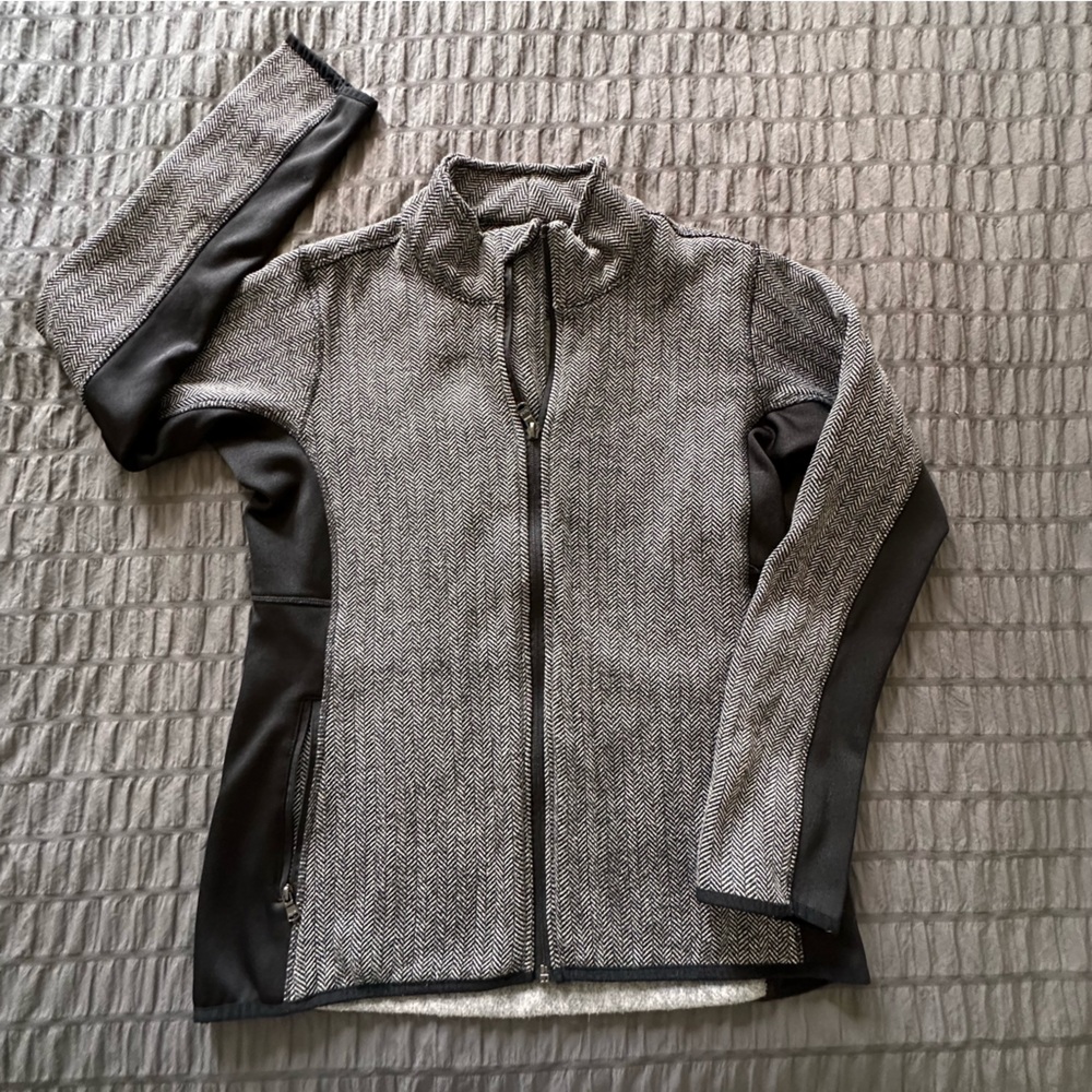Marc New York Zip Up Sweatshirt Jacket Women's Medium Long Sleeve